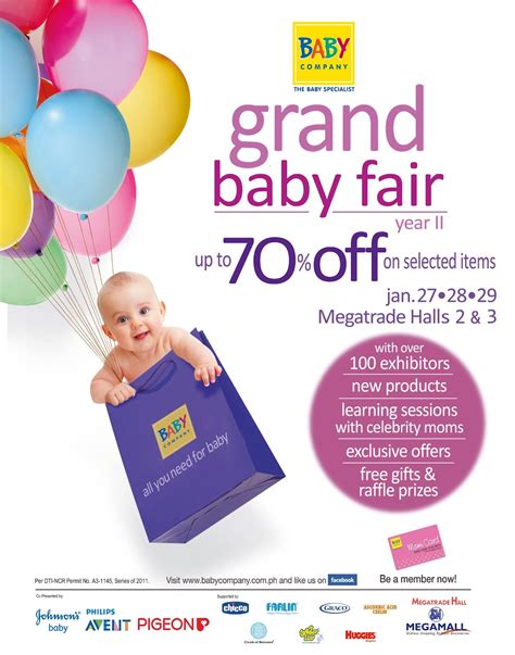 Enjoy big discounts at Baby Company’s Grand Baby .